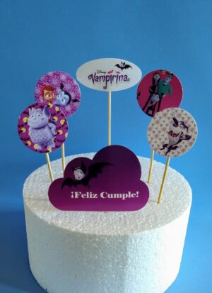 ADORNO MINI PROPS X 6 VAMPIRINA