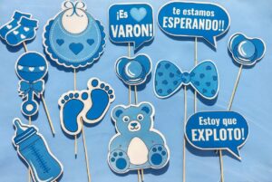 PROPS PARA FOTOS BABY SHOWER