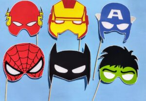PROPS PARA FOTOS SUPERHEROES