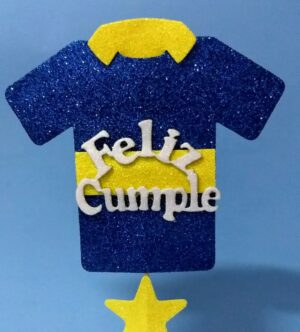 TOPPER GOMA EVA PINCHE CAMISETA BOCA
