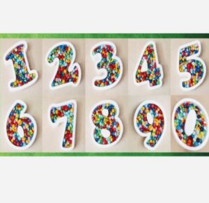 CANDY BAR NUMERO PARA RELLENAR