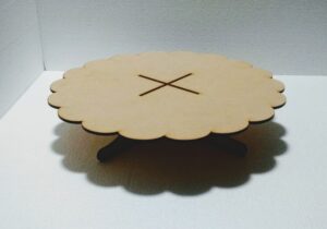 CANDY BAR POSA TORTAS MDF REDONDO