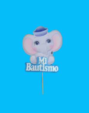 MDF ELEFANTITO MI BAUTISMO CELESTE