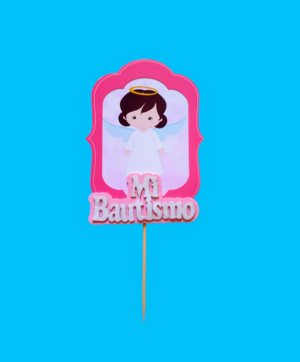 ADORNO PINCHE ECONOMICO ANGELITA MI BAUTISMO