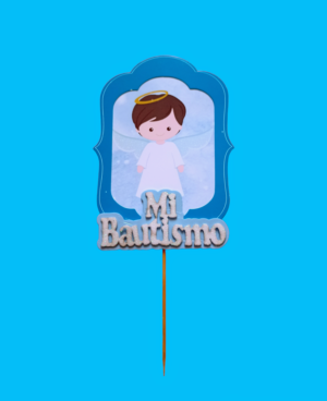 ADORNO PINCHE ECONOMICO ANGELITO MI BAUTISMO