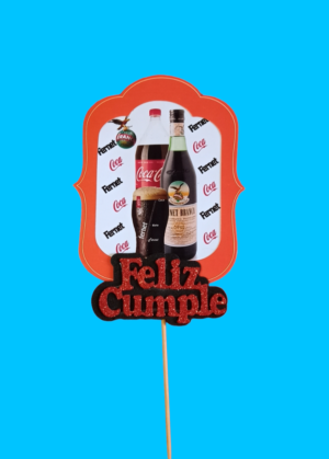ADORNO PINCHE ECONOMICO BOTELLA FERNET