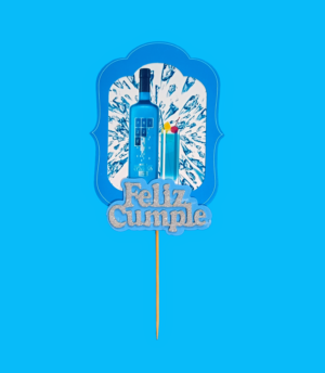 ADORNO PINCHE ECONOMICO BOTELLA FRIZZE