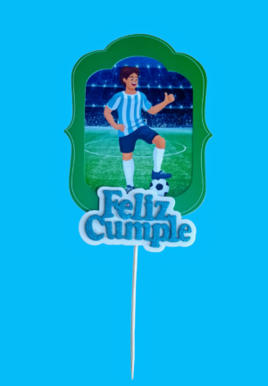 ADORNO PINCHE ECONOMICO DEPORTE HOMBRE FUTBOLISTA