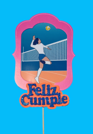 ADORNO PINCHE ECONOMICO DEPORTE JUGADORA VOLEY