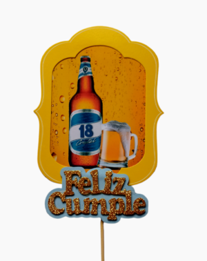 ADORNO PINCHE ECONOMICO CERVEZA 18