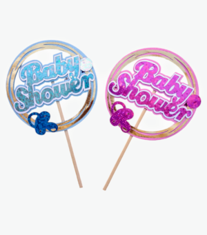 TOPPER HOLOGRAFICO BABY SHOWER