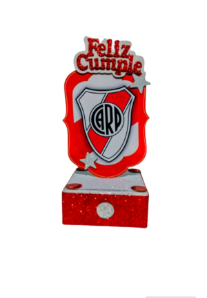 ADORNO ECO CON BASE EQUIPO RIVER