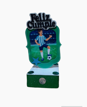 ADORNO ECO CON BASE FUTBOLISTA