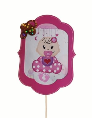 ADORNO PINCHE ECONOMICO BEBE CON CHUPETE