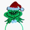 VINCHA HOLOGRAFICA NAVIDAD GRINCH X 6 UNIDADES