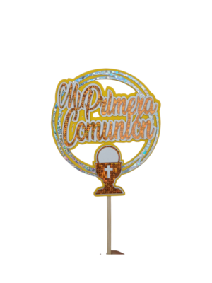 TOPPER HOLOGRAFICO MI COMUNION