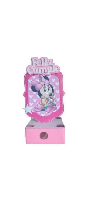 ADORNO ECO CON BASE MINNIE BEBE