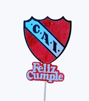 TOPPER HOLOGRAFICO ESCUDO INDEPENDIENTE