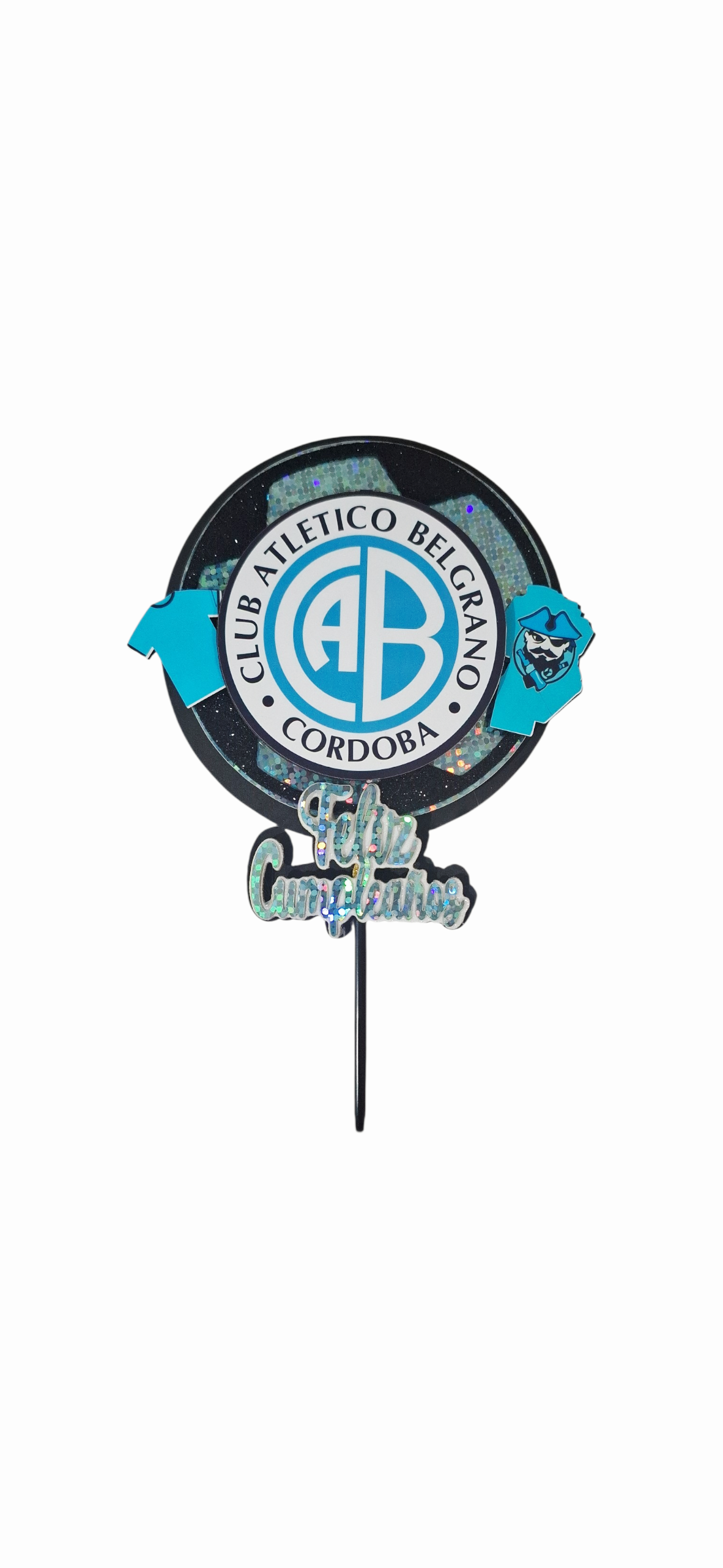 ADORNO SUPER 3D CLUB BELGRANO