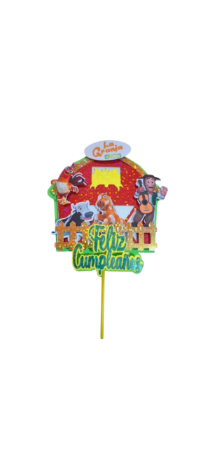 ADORNO SUPER 3D GRANJA DE ZENON