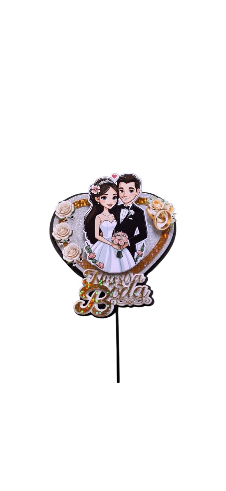 AD0RNO SUPER 3D NUESTRA BODA PAREJA