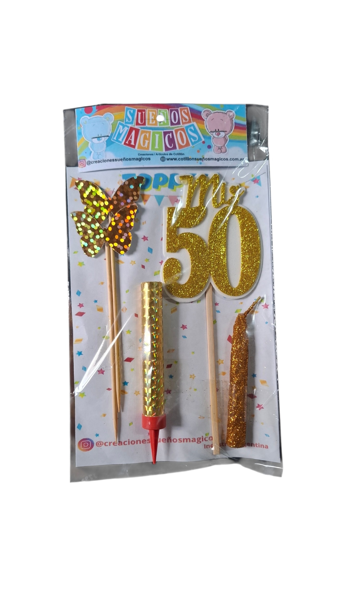 SET PARA TORTAS NUMEROS ANIVERSARIOS