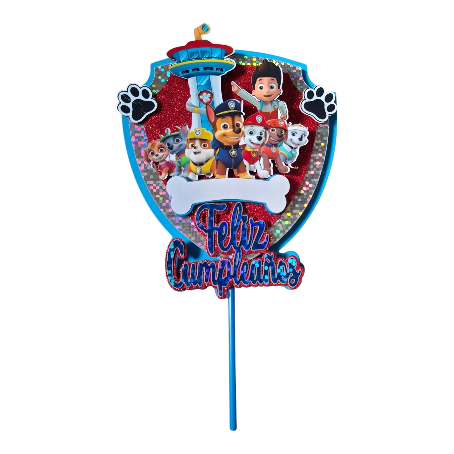 ADORNO SUPER 3D PAW PATROL