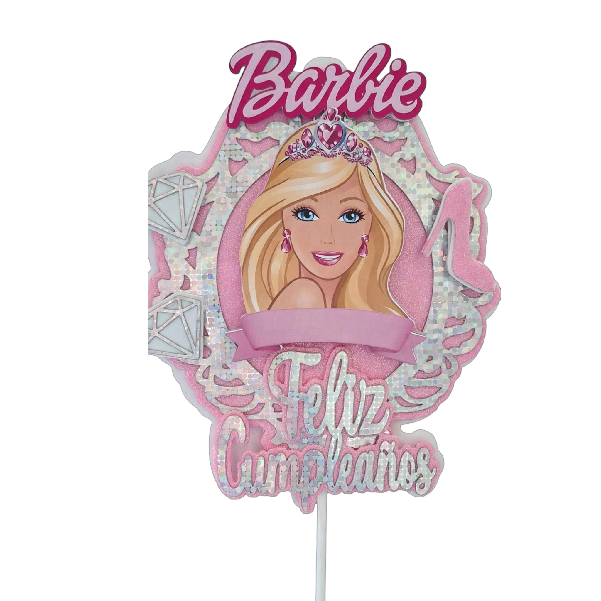 ADORNO SUPER 3D BARBIE
