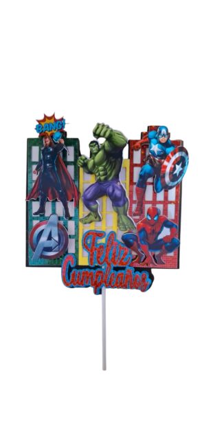 ADORNO SUPER 3D VENGADORES