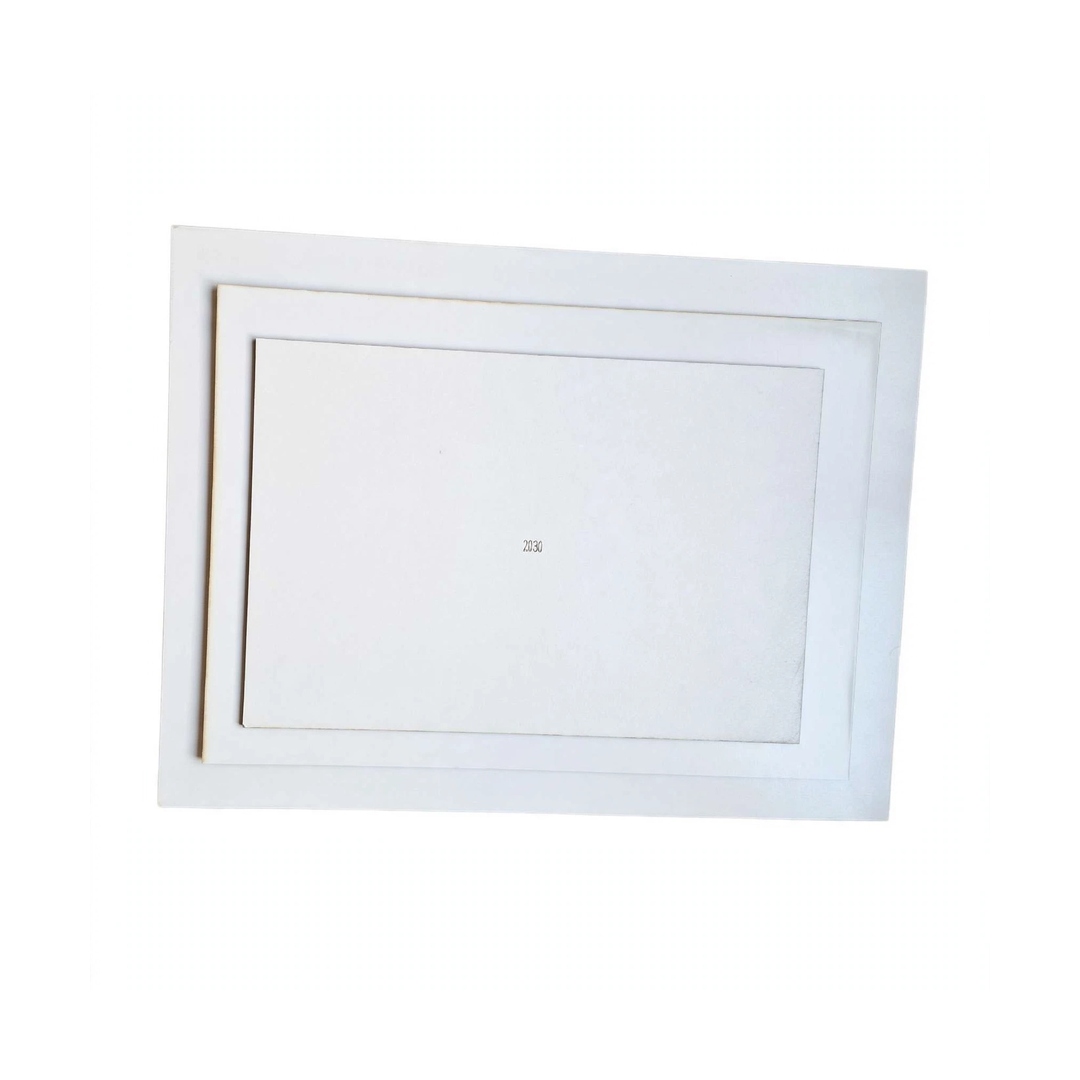 BANDEJA PARA TORTAS MDF BLANCA RECTANGULAR 20X30 CM